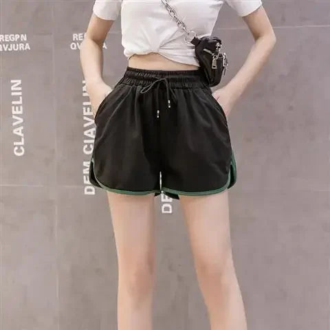 Nightwear Short Pants Woman High Waist Home Shorts For Women Summer Low Price Trend 2024 Classic Jorts Streetwear Luxury Elegant
