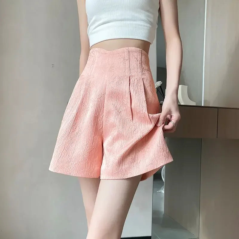Casual Female Short Pants Jorts Women's Shorts New In Trend 2024 Elegant Streetwear Fashion Clothing Youthful for Summer Outfits